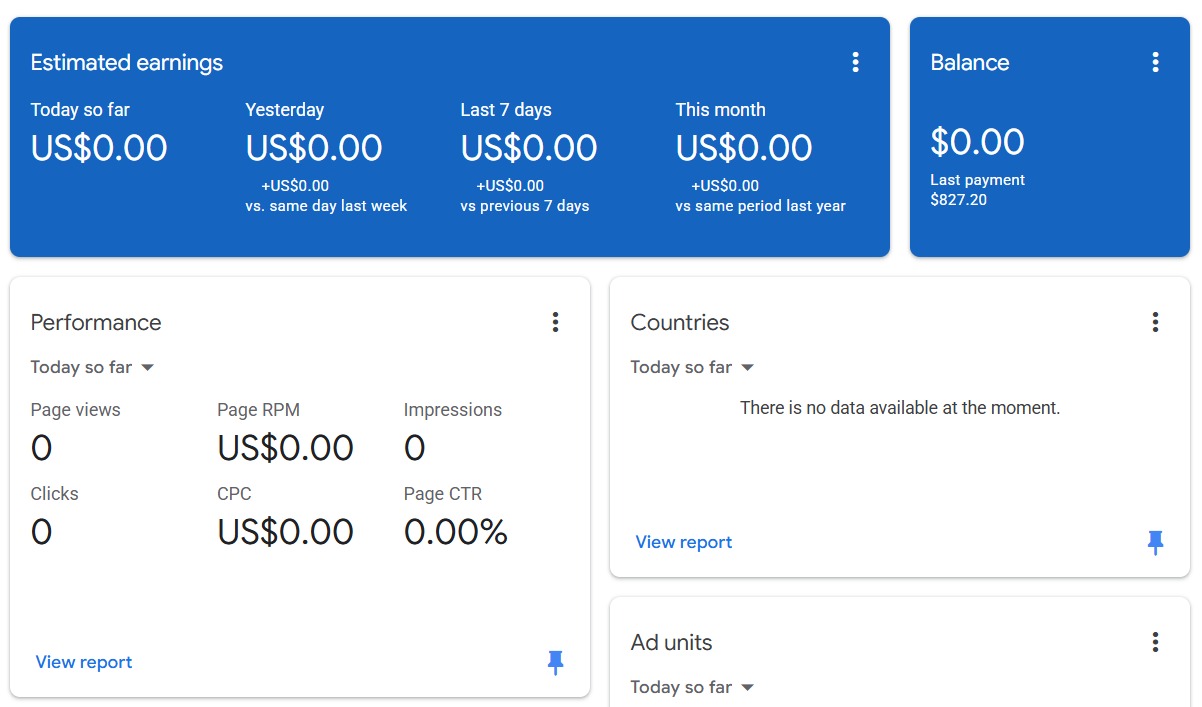 31x payment received naija 🇳🇬 AdSense account available for sale
