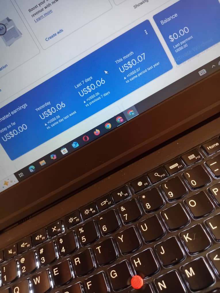 Unverified Freshly Approved Naija Adsence Account for Sale