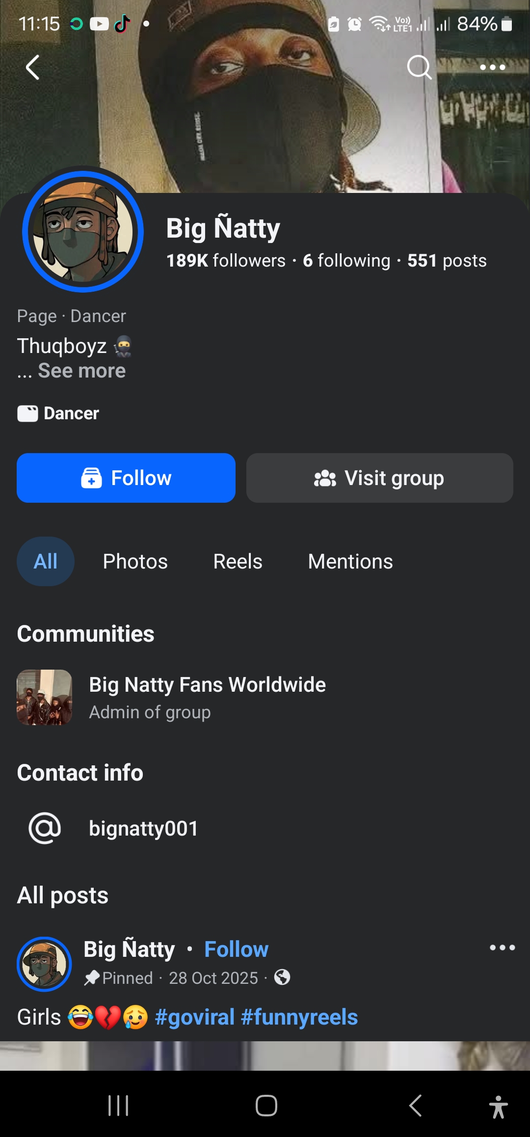 185k active and fast growing page ✅ Green quality