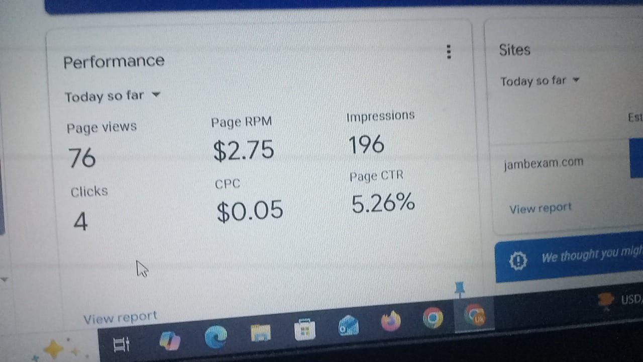 Fully Verified Naija🇳🇬 AdSense Available.